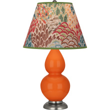 Robert Abbey 1695F - Pumpkin Small Double Gourd Accent Lamp