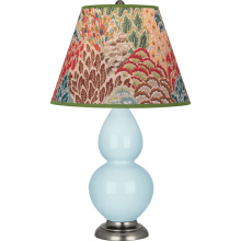 Robert Abbey 1696F - Baby Blue Small Double Gourd Accent Lamp