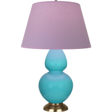 Robert Abbey 1740L - Egg Blue Double Gourd Table Lamp