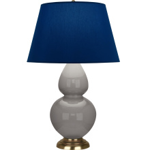 Robert Abbey 1748N - Smokey Taupe Double Gourd Table Lamp