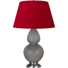 Robert Abbey 1750R - Smokey Taupe Double Gourd Table Lamp