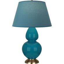 Robert Abbey 1751B - Peacock Double Gourd Table Lamp