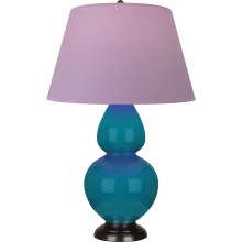 Robert Abbey 1752L - Peacock Double Gourd Table Lamp