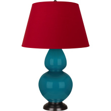 Robert Abbey 1752R - Peacock Double Gourd Table Lamp