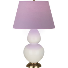 Robert Abbey 1754L - Bone Double Gourd Table Lamp