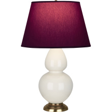 Robert Abbey 1754P - Bone Double Gourd Table Lamp