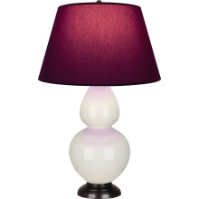 Robert Abbey 1755P - Bone Double Gourd Table Lamp