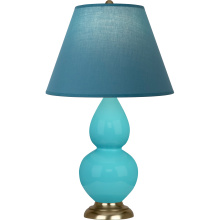 Robert Abbey 1760B - Egg Blue Small Double Gourd Accent Lamp