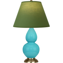 Robert Abbey 1760G - Egg Blue Small Double Gourd Accent Lamp