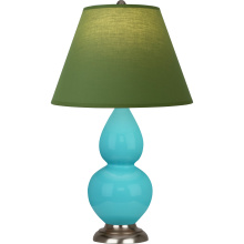 Robert Abbey 1761G - Egg Blue Small Double Gourd Accent Lamp
