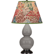 Robert Abbey 1769F - Smokey Taupe Small Double Gourd Accent Lamp