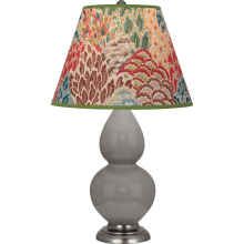 Robert Abbey 1770F - Smokey Taupe Small Double Gourd Accent Lamp