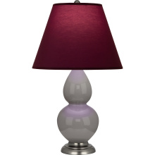 Robert Abbey 1770P - Smokey Taupe Small Double Gourd Accent Lamp