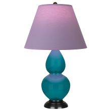 Robert Abbey 1772L - Peacock Small Double Gourd Accent Lamp