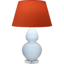 Robert Abbey A676T - Baby Blue Double Gourd Table Lamp