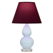 Robert Abbey A696P - Baby Blue Small Double Gourd Accent Lamp