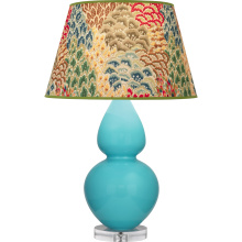 Robert Abbey A741F - Egg Blue Double Gourd Table Lamp