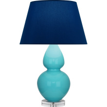 Robert Abbey A741N - Egg Blue Double Gourd Table Lamp
