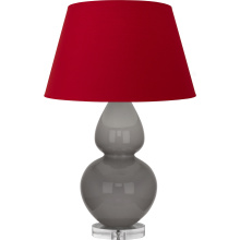 Robert Abbey A750R - Smokey Taupe Double Gourd Table Lamp
