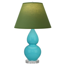 Robert Abbey A761G - Egg Blue Small Double Gourd Accent Lamp