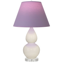 Robert Abbey A776L - Bone Small Double Gourd Accent Lamp