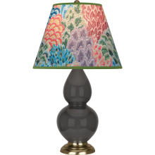Robert Abbey CR10S - Ash Small Double Gourd Accent Lamp