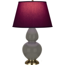 Robert Abbey CR20P - Ash Double Gourd Table Lamp