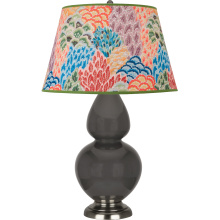 Robert Abbey CR22S - Ash Double Gourd Table Lamp