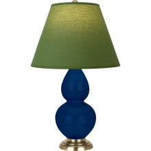 Robert Abbey CT10G - Cobalt Small Double Gourd Accent Lamp