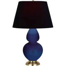 Robert Abbey CT20K - Cobalt Double Gourd Table Lamp