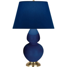 Robert Abbey CT20N - Cobalt Double Gourd Table Lamp