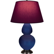 Robert Abbey CT21P - Cobalt Double Gourd Table Lamp