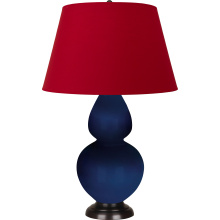 Robert Abbey CT21R - Cobalt Double Gourd Table Lamp