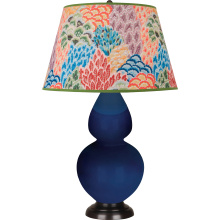 Robert Abbey CT21S - Cobalt Double Gourd Table Lamp