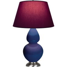 Robert Abbey CT22P - Cobalt Double Gourd Table Lamp
