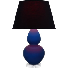 Robert Abbey CT23K - Cobalt Double Gourd Table Lamp