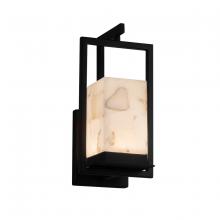 Justice Design Group ALR-7511W-MBLK - Laguna 1-Light LED Outdoor Wall Sconce