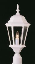 Trans Globe 4260 WH - San Rafael 22" Postmount Lantern