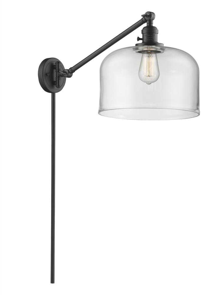 Bell - 1 Light - 12 inch - Oil Rubbed Bronze -Adjustable Swing Arm