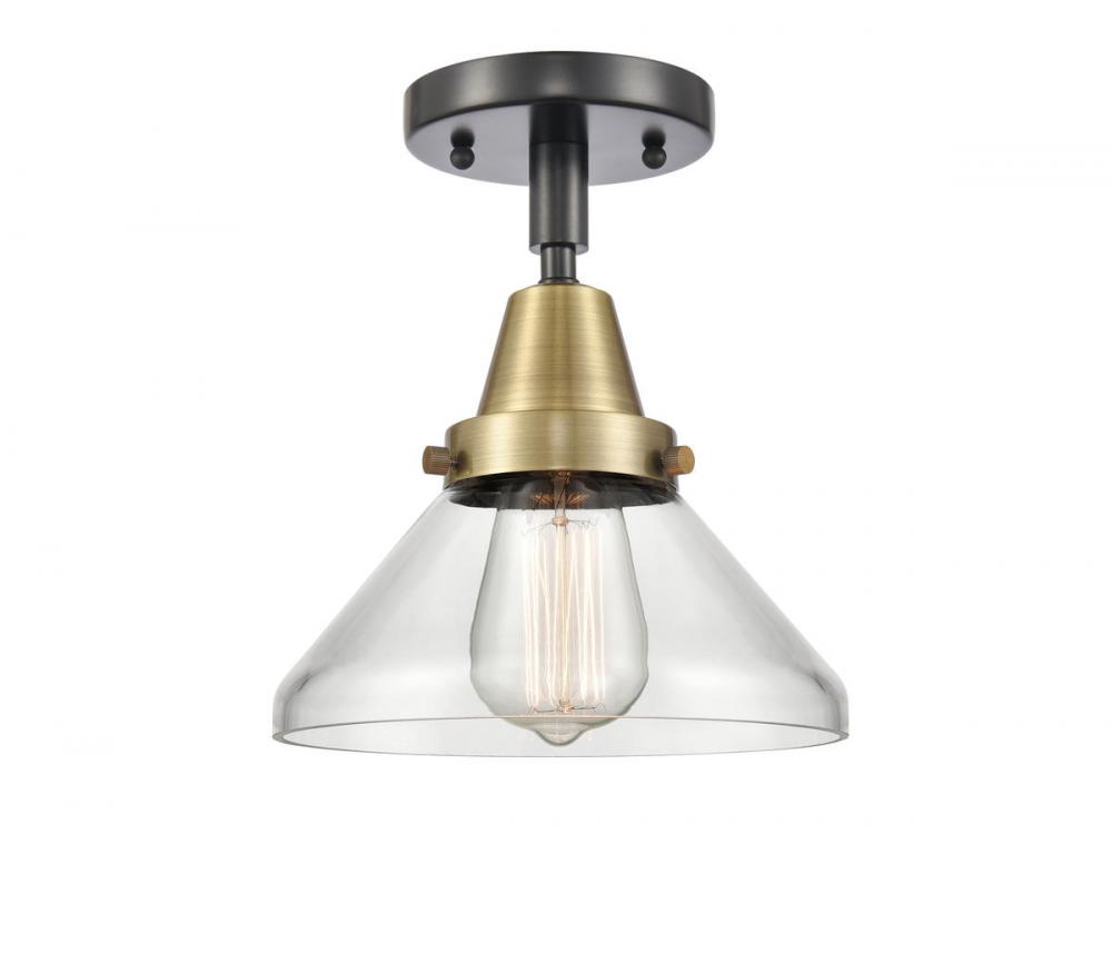 Caden - 1 Light - 8 inch - Black Antique Brass - Flush Mount