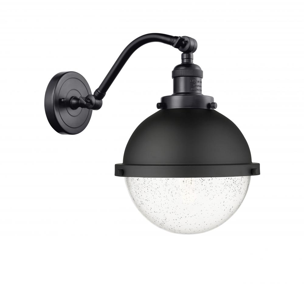 Hampden - 1 Light - 9 inch - Matte Black - Adjustable Sconce