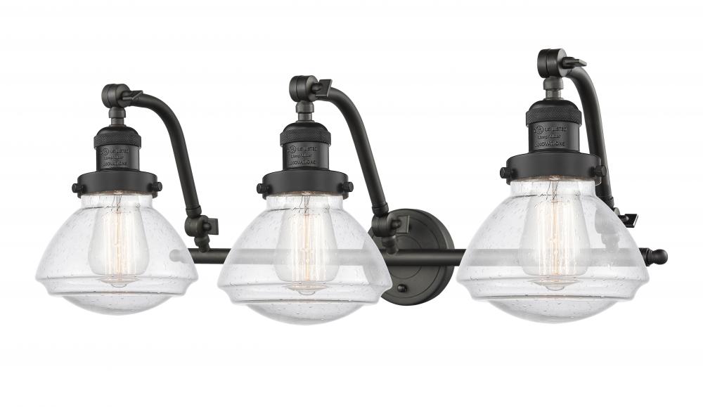 Olean - 3 Light - 29 inch - Oil Rubbed Bronze - Adjustable Bath Vanity Light