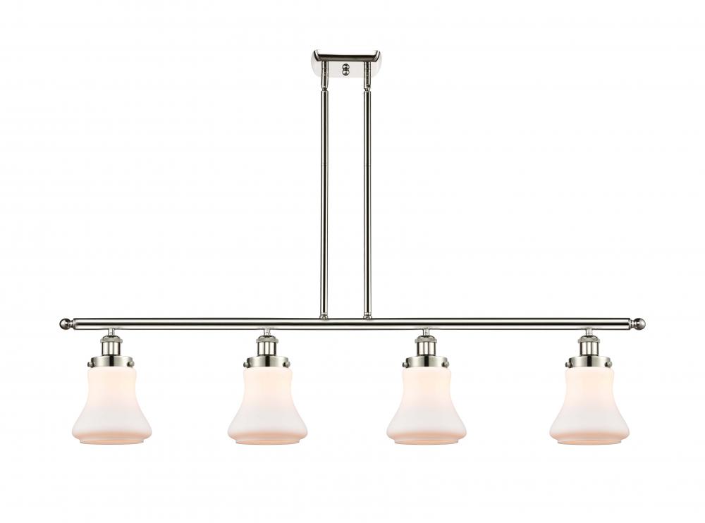 Bellmont - 4 Light - 48 inch - Polished Nickel - Stem Hung - Island Light