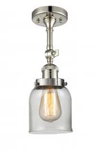 Innovations Lighting 201F-PN-G52 - Bell - 1 Light - 5 inch - Polished Nickel - Adjustable Semi-Flush Mount