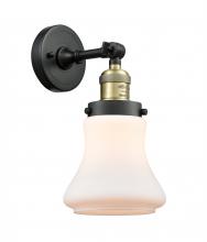 Innovations Lighting 203-BAB-G191 - Bellmont - 1 Light - 7 inch - Black Antique Brass - Adjustable Sconce