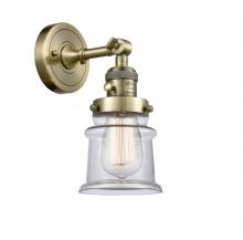 Innovations Lighting 203SW-AB-G182S - Canton - 1 Light - 5 inch - Antique Brass - Adjustable Sconce
