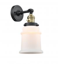 Innovations Lighting 203SW-BAB-G181 - Canton - 1 Light - 7 inch - Black Antique Brass - Adjustable Sconce