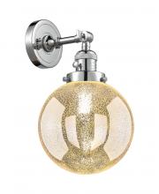 Innovations Lighting 203SW-PC-G208-8 - Beacon - 1 Light - 8 inch - Polished Chrome - Adjustable Sconce