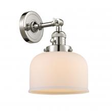 Innovations Lighting 203SW-PN-G71-LED - Bell - 1 Light - 8 inch - Polished Nickel - Adjustable Sconce