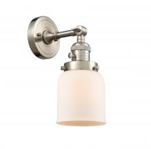 Innovations Lighting 203SW-SN-G51 - Bell - 1 Light - 5 inch - Brushed Satin Nickel - Adjustable Sconce